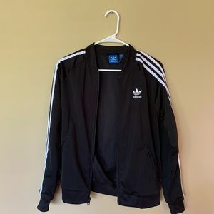 Adidas black zip up